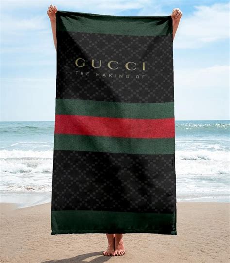 gucci beach towel|gucci decor temporary.